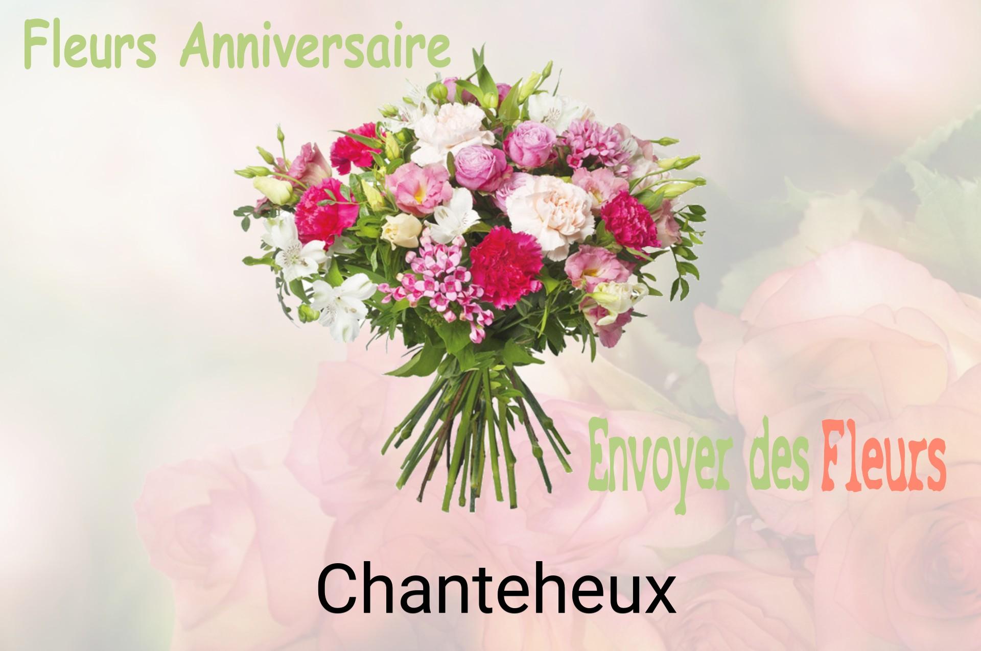 Bouquet de fleurs d’anniversaire livré à Chanteheux